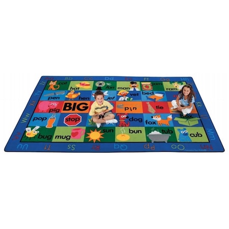Carpets For Kids Rhyme Time 7.5 ft. x 12 ft. Rectangle Rug 5912